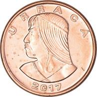 Monnaie, Panama, Centesimo, 2017, Type II, FDC, Copper Plated Zinc, KM:125 - Panamá