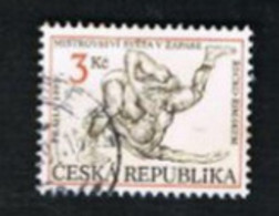 REP. CECA (CZECH REPUBLIC) - SG 94  - 1995 SPORT: WRESTLING CHAMPIONSHIP -   USED - Autres & Non Classés