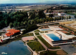 Bourg En Bresse * Vue Aérienne Et La Piscine * Courts De Tennis Sport - Sonstige & Ohne Zuordnung