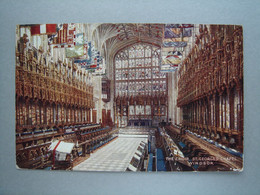 The Choir. St Georges Chapel - Windsor - Windsor