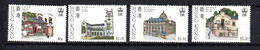 Hong Kong 1985 Set Historic Buildings Stamps (Michel 439/42) Nice MNH - Nuevos