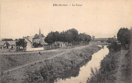 Fillé     72         Le Canal Vers Roëzé     (voir Scan) - Other & Unclassified