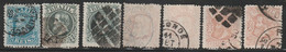 BRESIL - 7 Timbres Obl (1881-85) Pedro II - Gebraucht