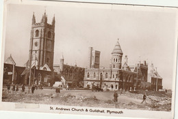 St Andrews  Church   Guidall   Carte Photo - Plymouth