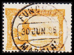 1895. PORTUGAL. Santo Antonio. 5 REIS. Luxus Cancel FUNCHAL MADEIRA 30 JUN 95 (Michel 110) - JF528611 - Funchal