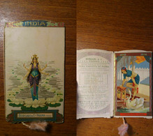 Calendarietto India 1916 Borsari Profumi - Tamaño Pequeño : 1901-20