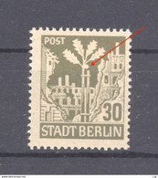 Allemagne  - Berlin Und Brandenburg  :  MI  7 Az PF IV  **  Variété: Eichel Recht Am Stamm - Postfris