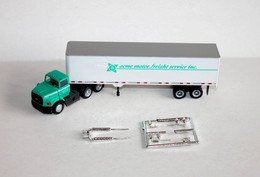 CAMION POIDS LOURD 1/87 TRANSPORT: ACME MOTOR FREIGHT - TRACTEUR + SEMI REMORQUE - AUTOMOBILE MINIATURE (1712.28) - Echelle 1:87