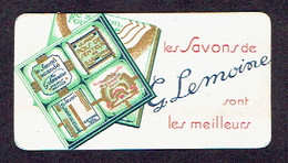 Carte Parfum Les Savons De G. LEMOINE Sont Les Meilleurs - Anciennes (jusque 1960)