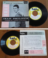 RARE French EP 45t RPM BIEM (7") JEAN PHILIPPE «Ce Serait Dommage» (8-1959) - Verzameluitgaven