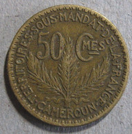 Territoire Sous Mandat De La France. Cameroun. 50 Centimes 1925. Lec 3 - Kameroen