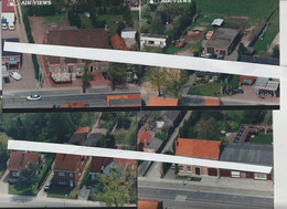 Luchtfoto's Gierle / Lille: Kloosterstraat  ( Jaren '90 ) ---- 4 Foto's - Lille