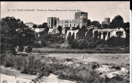 15. La Tour D'Aigues. Ruines Du Château Renaissance (Façade Est). De Henriette à Son Père. - La Tour D'Aigues