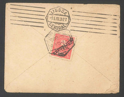 Portugal LOURENCO MARQUES 1913 Cover To Lisboa "estrela" Various Frankings - Lourenco Marques