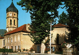 16489 LE MAS D AZIL  L Eglise Et Sa Tour Octogonale      ( 2 Scans )  09 Ariège - Sonstige & Ohne Zuordnung