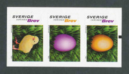 SUEDE 2001 - YT 2207/2209 - Facit 2242/2244 - Neuf ** MNH - Pâques - Ongebruikt