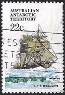 AUSTRALIAN ANTARCTIC TERRITORY (AAT) 1979 QEII 22c Multicoloured 'Ships, R.Y.S Terra Nova SG44 FU - Gebraucht