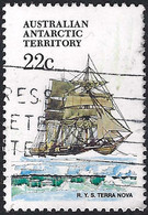 AUSTRALIAN ANTARCTIC TERRITORY (AAT) 1979 QEII 22c Multicoloured 'Ships, R.Y.S Terra Nova SG44 FU - Used Stamps