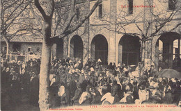 CPA COMMERCE - CADOURS - Le Marché à La Volaille Et La Halle - 1721 - Labouche Frères Toulouse - Märkte