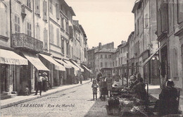 CPA COMMERCE - TARASCON - Rue Du Marché - Mercati