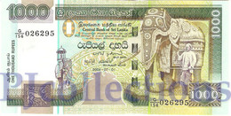 SRI LANKA 1000 RUPEES 2004 PICK 120c UNC - Sri Lanka