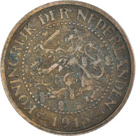 Monnaie, Pays-Bas, 2-1/2 Cent, 1915 - 2.5 Centavos