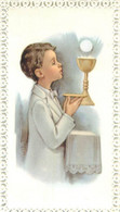 Communion Remembrance Card Saint Bruno`s Church San Bruno California 6 X 10 Cm - Kommunion