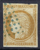 FRANCE Colonies Générales Ca.1872-77: Le Y&T 22 TB Obl. Bleue - Cérès