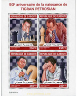 Ref. 623105 * MNH * - DJIBOUTI. 2019. 90 ANIVERSARIO DEL NACIMIENTO DE TIGRAN PETROSIAN - Djibouti (1977-...)