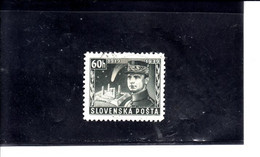 SLOVACCHIA  1939 - Yvert  32°   - Stefanik -.- - Oblitérés