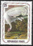 Haiti - MNH ** 1975 : Whooping Crane - Grus Americana (Audubon Design) - Kraanvogels En Kraanvogelachtigen