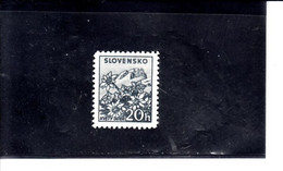 SLOVACCHIA  1939/41 - Yvert  41  - Serie Corrente - Oblitérés