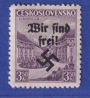 Sudetenland (Rumburg) 1938 Freimarke 3,50 Kč Mi.-Nr. 16 Postfrisch ** - Sudetenland