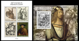 St.Tome&Principe 2021 Albrecht Dürer. (328) OFFICIAL ISSUE - Engravings