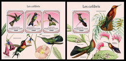 Chad  2021 Hummingbirds. (317) OFFICIAL ISSUE - Kolibries
