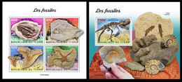 Chad  2021 Fossils. (402) OFFICIAL ISSUE - Fossiles