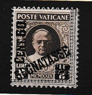 1931 Vaticano Vatican SEGNATASSE  POSTAGE DUE 60c Su 2L Bruno Nuovo Gomma Come Da Foto - Segnatasse