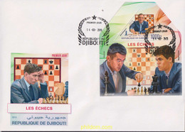 616568 MNH DJIBOUTI 2019 AJEDREZ - Djibouti (1977-...)