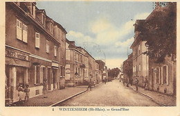 WINTZENHEIM ( 68 ) -  Grande Rue - Wintzenheim