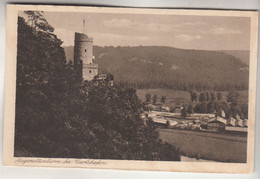 C2720) HUGENOTTENTURM Bei CARLSHAFEN - Alt ! Echte Kupfertiefdruck Karte ALT - Bad Karlshafen