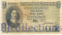 SOUTH AFRICA 2 RAND 1961 PICK 104a VF - Afrique Du Sud