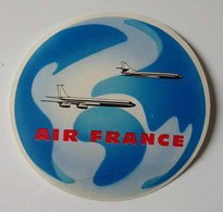 ANCIENNE ETIQUETTE AIR FRANCE - Baggage Labels & Tags