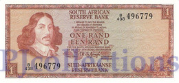 SOUTH AFRICA 1 RAND 1975 PICK 115b AUNC - Afrique Du Sud