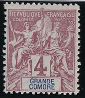 Grande Comore N°3 - Neuf * Avec Charnière - TB - Unused Stamps