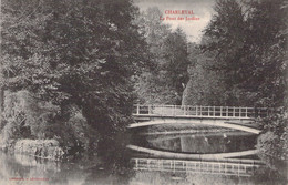 CPA FRANCE - 27 - CHARLEVAL - Le Pont Des Jardins - Librairie LETAILLEUR - Other & Unclassified