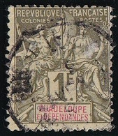 Guadeloupe N°39 - Oblitéré - TB - Gebraucht