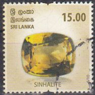 Sri Lanka 2021. Heimische Edelsteine. Sinhalite, YT 2302 Gestempelt - Minéraux