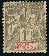 Guinée N°13 - Neuf * Avec Charnière - Pelurage - B - Ungebraucht