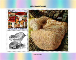 Djibouti 2022 Mushrooms S202210 - Djibouti (1977-...)