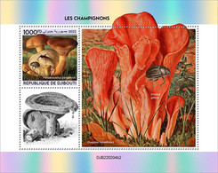 Djibouti 2022 Mushrooms S202210 - Djibouti (1977-...)